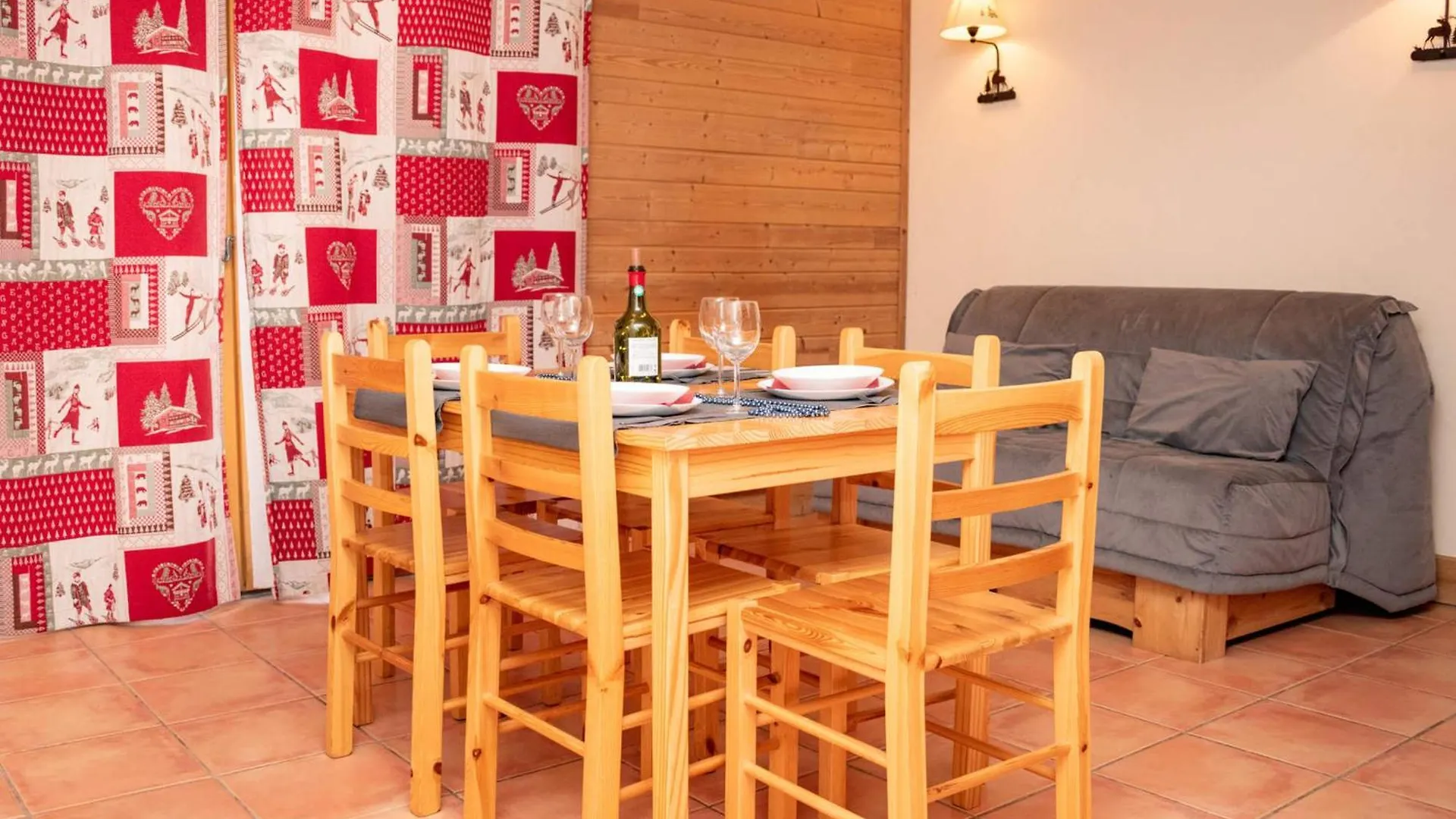 Lägenhet Appartement Cosy 6 Pers Avec Balcon, Parking, Casier A Ski - Fr-1-504-192 Uvernet-Fours Frankrike